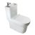Milano WC with Hand Wash Basin UF seat cover S-Trap 250mm