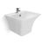MILANO WALL HUNG WASH BASIN 505X465X395MM - 629 MADE IN CHINA