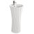 Milano Patt Decorative Basin White 400 x 400 x 820