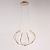 Ellie Neon Hanging Chandelier 8843/1GD