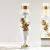 Remy Candle Holder Gold,Marble 12.5X12.5X35XCM