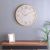 Stolpa Wooden Wall Clock Grey 60x4.5x60 Cm