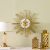 Stolpa Sunflower Wall Clock Gold 60X4.5X60CM