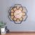 Stolpa Octagon Wall Clock Brown 6x4x65 Cm