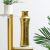 Cellena Stripe Vase Gold 10.5X10.5X34CM
