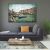 Diana River Bank Glass Wall Art Multi 120X80X0.4Cm