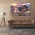 Diana Beautiful Sunrise Tempered Glass Wall Art Multi 120X80X0.4Cm S32313