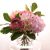 Aw21 Rejoice Ranunculus Hydrangea Leaves Vase H18Cm L22064/Pk