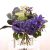 Aw21 Rejoice Chervil Cosmos Leaves Vase H18Cm L22067/Pu