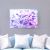 Lorena Purple Blue Flowers Canvas 60X90X2CM M1008-21006