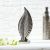 Aw21 Liana Leaf Abstract Silver 17.5X8X38.5Cm Hs219558-2