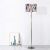 Aw21 Buda Metal Floor Lamp Chrome+Letter 34×H139.5Cm