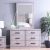 Raymond Dresser with Mirror - Grey Oak -2 Year Warranty