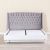 Merit 180X200 King Bed with Storage-Beige / White