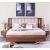 Dolores 180X200 King Bed - Walnut / Beige