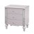 Classadora Night Stand - Beige / Champagne Gold