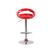 Lewis Bar Stool - Red