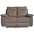 Arlington 2-Seater Faux Leather Manual Recliner – Tan – With 2-Year Warranty