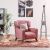 Mistral 1 Seater Fabric Sofa - Cranberry