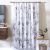 Marble Printed Shower Curtain 182x182 Cm White