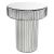 Worley Round End Table - Silver