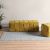 Okama Large Knitted Bench - Mustard