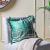 Alaina Green Checkered Filled Cushion 45X45 Green