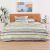 Layers 4-Piece King Plush Comforter Set-228x254cm-Yellow