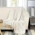 Takisha Woven Cotton Throw Ivory,Natural 127X154Cm Ke 16