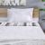 Shoreline Marbles 3-Piece King Fitted Sheet Set -Grey
