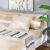Shoreline Tiles 3-Piece Super King Fitted Sheet Set -Beige