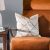 Deco Embroidered Cushion Cover 45X45 Cm Off White