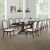 Mildura 1+10 Dining Set - Brown/Beige - With 2-Year Waranty
