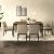 Kazen 1+6 Dining Set - Walnut / Brown