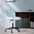 Corinna Mid Back Office Chair - Light Blue