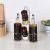 Adrian Set of 4 Condiment Jar Black OV:2x400ml SP:2x150ml
