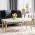 Elvie Coffee Table - White / Golden
