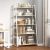 Lia Display Shelf - Natural Oak / White
