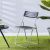 Cosmo Steel Folding Chair - Black