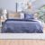 Viviana mosaic 3- Piece King Duvet Cover Set Black