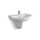 Milano Wall Hung Wash Basin Model Ez-3636 White