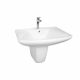 Milano Wall Hung Wash Basin 269-A White-Made In China