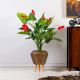 Anthurium With Black Pot A098Ks - 110Cm