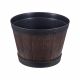 Flower Pot With Plate - Sn2 Brown - Kd9702Sn2+255S