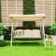 Elio Three Seater Swing - Beige