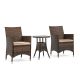 Darlene Rattan Balcony Set - Beige