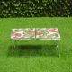 Flora Rectangle Folding Table - Floral