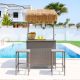 Modern Outdoor Bar Set