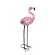 New Metal Flamingo 37X21X91Cm - Jf172406