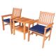 Merlot Wooden Balcony Set